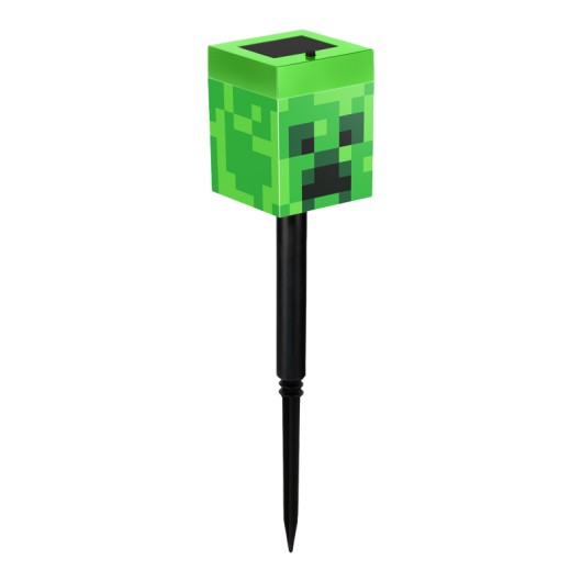 LUZ SOLAR MINECRAFT ESTACA CREEPER