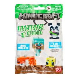 LLAVEROS BACKPACK BUDDIES MINECRAFT SERIE 2 CDU 24 UNIDADES