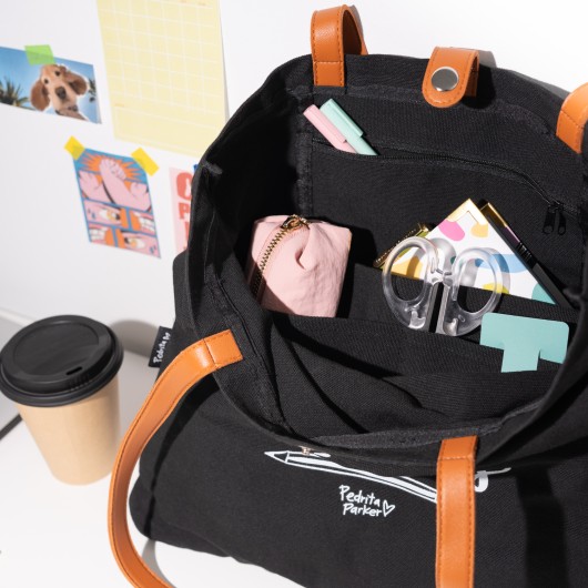 BOLSO DE TELA PREMIUM PEDRITA PARKER PARA PROFESORES