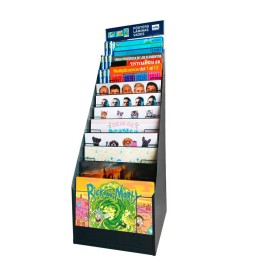 EXPOSITOR MULTIPRODUCTO VADE LAMINA POSTER NEGRO
