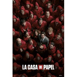 POSTER LA CASA DE PAPEL GUERRA
