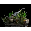 FIGURA ART SCALE JURASSIC WORLD EL REINO CAIDO VELOCIRAPTOR BLUE DELUXE