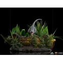 FIGURA ART SCALE JURASSIC WORLD EL REINO CAIDO VELOCIRAPTOR BLUE DELUXE