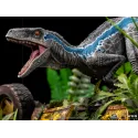 FIGURA ART SCALE JURASSIC WORLD EL REINO CAIDO VELOCIRAPTOR BLUE DELUXE