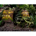 FIGURA ART SCALE JURASSIC WORLD EL REINO CAIDO VELOCIRAPTOR BLUE DELUXE