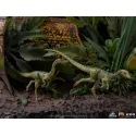 FIGURA ART SCALE JURASSIC WORLD EL REINO CAIDO VELOCIRAPTOR BLUE DELUXE