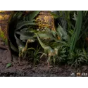 FIGURA ART SCALE JURASSIC WORLD EL REINO CAIDO VELOCIRAPTOR BLUE DELUXE