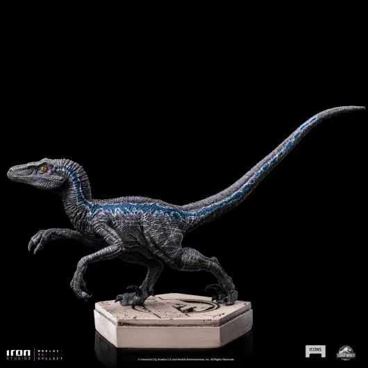 FIGURA ICONS JURASSIC WORLD VELOCIRAPTOR BLUE