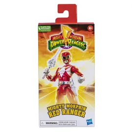 FIGURA MIGHTY MORPHIN POWER RANGERS RANGER ROJO
