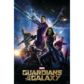 POSTER MARVEL GUARDIANES DE LA GALAXIA OFICIAL