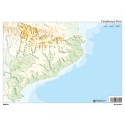 MAPA MUDO CATALUNYA FISICO