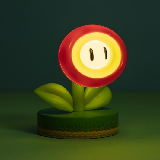 LAMPARA ICONS NINTENDO SUPER MARIO FIRE FLOWER