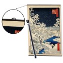 PACK COLGADOR CON POSTER THE DRUM BRIDGE AND SUNSET HILL AT MEGURO