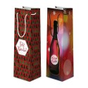 BOLSA REGALO BOTELLA NAVIDAD