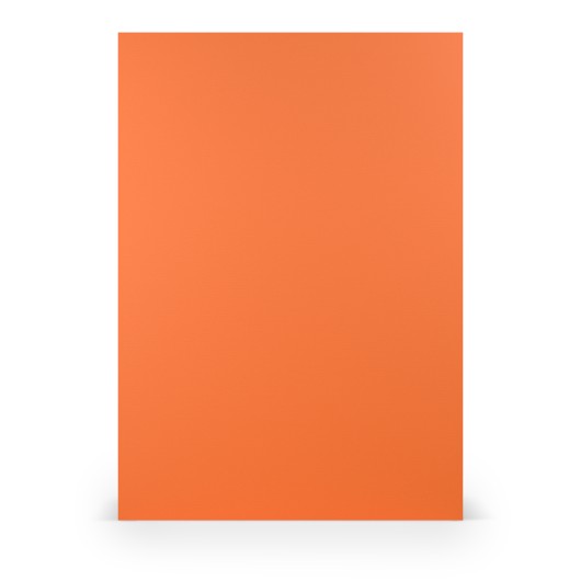 TARJETA A4 PAPERADO 5 UNIDADES NARANJA