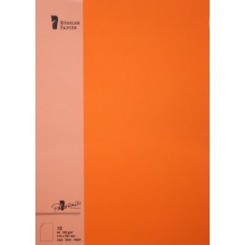 FOLIO A4 PAPERADO 10 UNIDADES NARANJA