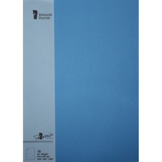 FOLIO A4 PAPERADO 10 UNIDADES AZULON