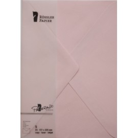SOBRE C5 PAPERADO 5 UNIDADES ROSA