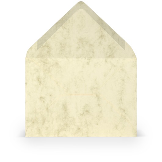 SOBRE C6 MINISTRO COLORETTI 5 UNIDADES MARMOL CREMA