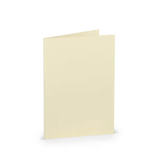 TARJETA A6 DOBLE COLORETTI 5 UNIDADES CREMA