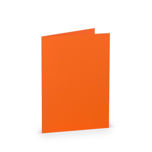 TARJETA A6 DOBLE COLORETTI 5 UNIDADES NARANJA