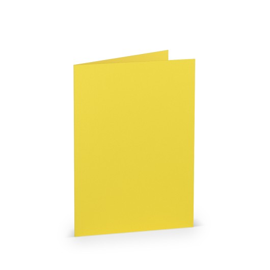 TARJETA A6 DOBLE COLORETTI 5 UNIDADES AMARILLO