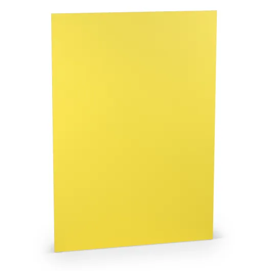 TARJETA A4 COLORETTI 10 UNIDADES AMARILLO