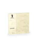 SOBRE CUADRADO GRANDE COLORETTI 5 UNIDADES MARMOL CREMA