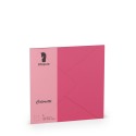 SOBRE CUADRADO GRANDE COLORETTI 5 UNIDADES FUCSIA