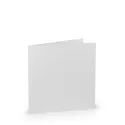 TARJETA DOBLE 157X157 COLORETTI 5 UNIDADES GRIS CLARO