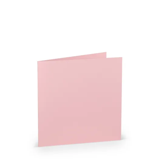 TARJETA DOBLE 157X157 COLORETTI 5 UNIDADES ROSA