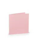 TARJETA DOBLE 157X157 COLORETTI 5 UNIDADES ROSA
