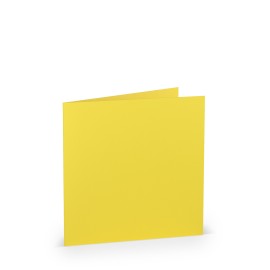 TARJETA DOBLE 157X157 COLORETTI 5 UNIDADES AMARILLO 2