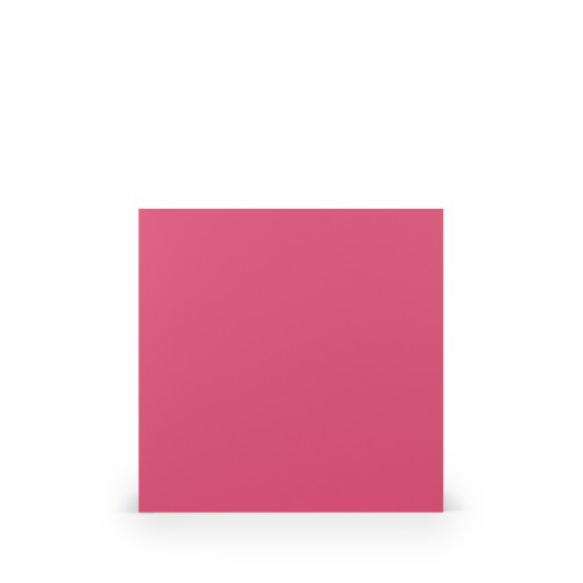 TARJETA DOBLE 157X157 COLORETTI 5 UNIDADES FUCSIA