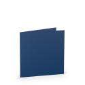 TARJETA DOBLE 157X157 COLORETTI 5 UNIDADES AZUL JEANS