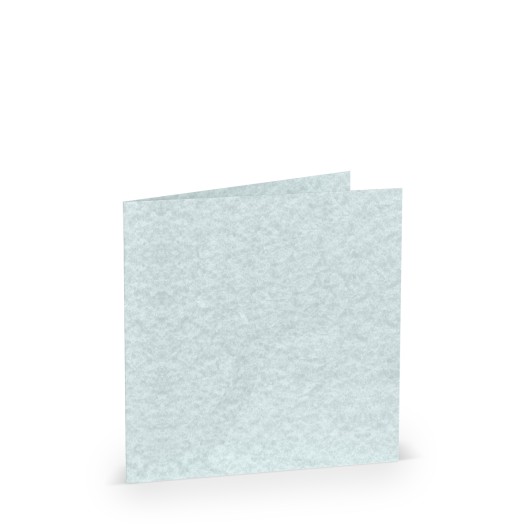 TARJETA DOBLE 157X157 COLORETTI 5 UNIDADES PERGAMINO AZUL