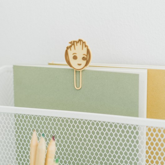 SET DE CLIPS CON TOPPER MARVEL GROOT