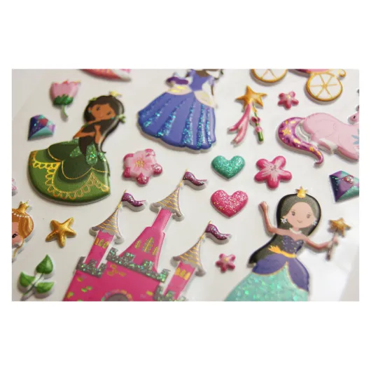 PEGATINAS TWEENY FOAMY PRINCESAS