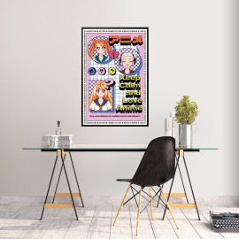 POSTER ANIME KEEP CALM AND LOVE ANIME 2