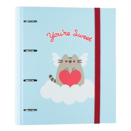 CARPETA 4 ANILLAS PUSHEEN PURRFECT LOVE COLLECTION