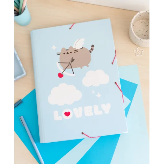CARPETA SOLAPAS PUSHEEN PURRFECT LOVE COLLECTION