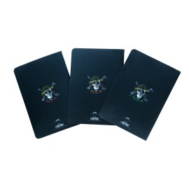 PACK 3 CUADERNOS A5 ONE PIECE NETFLIX - MONKEY D. LUFFY, RORONOA ZORO Y NAMI 2