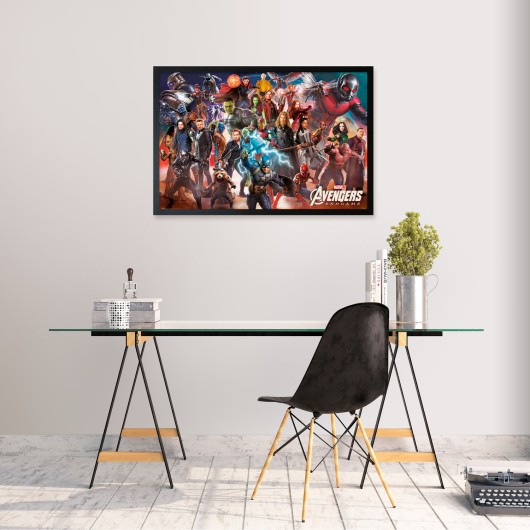 POSTER MARVEL LOS VENGADORES: ENDGAME LINE UP