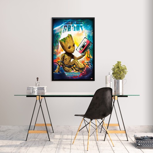 POSTER MARVEL GUARDIANES DE LA GALAXIA 2 GROOT
