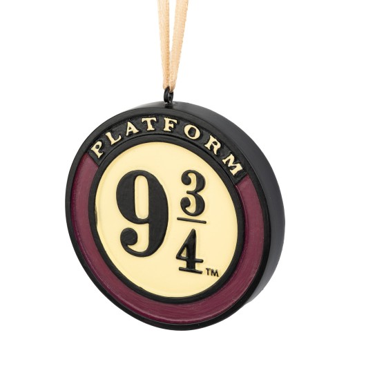 PACK DE 3 DECORATIONS DE NOEL HARRY POTTER - CHOIXPEAU, VOIE 9 3/4 ET HEDWIGE