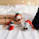 PACK DE 3 DECORATIONS DE NOEL RICK & MORTY - RICK, MORTY ET PICKLE RICK