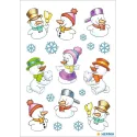 STICKERS DECOR BONHOMME DE NEIGE