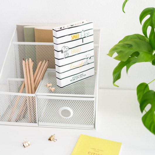 BLOC DE NOTES ADHÉSIVES SNOOPY LAZY DAYS