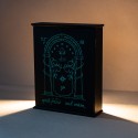 SUPPORT MURAL POUR CLÉS LE SEIGNEUR DES ANNEAUX - PORTE MORIA