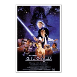 POSTER STAR WARS EL RETORNO DEL JEDI 2